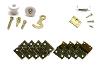 Interior Shutterette Hardware Kit (Hanging Strips)