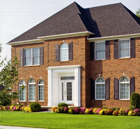 Fixed Louver Shutter - Straight Top and Curved Top