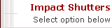 Impact Shutters