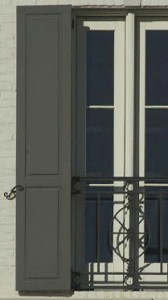 Raised Panel Premier Vinyl Shutter