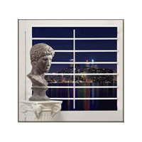 3 1/2 inch Louver Style