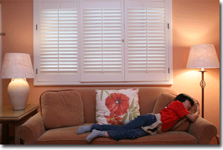 Custom Vinyl Interior Shutters