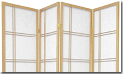 Double Cross Shoji Screens