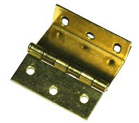 Bright Brass Large Blade Offset Hinge