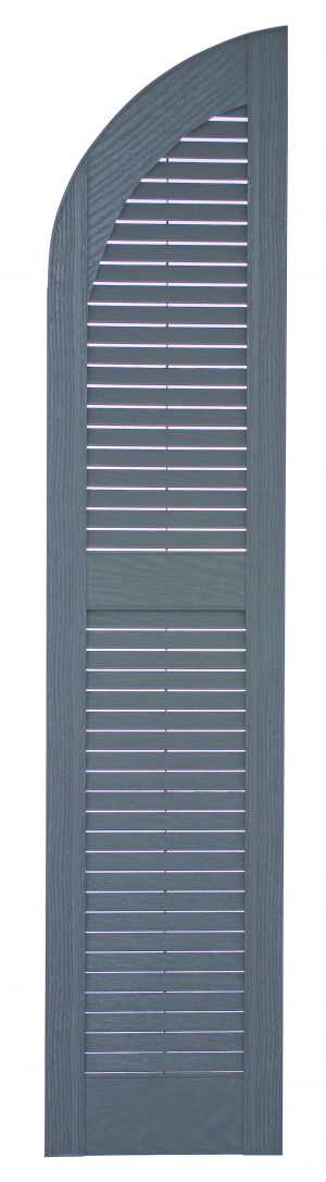 Fixed Louver Custom Vinyl Shutter Shutter Shack