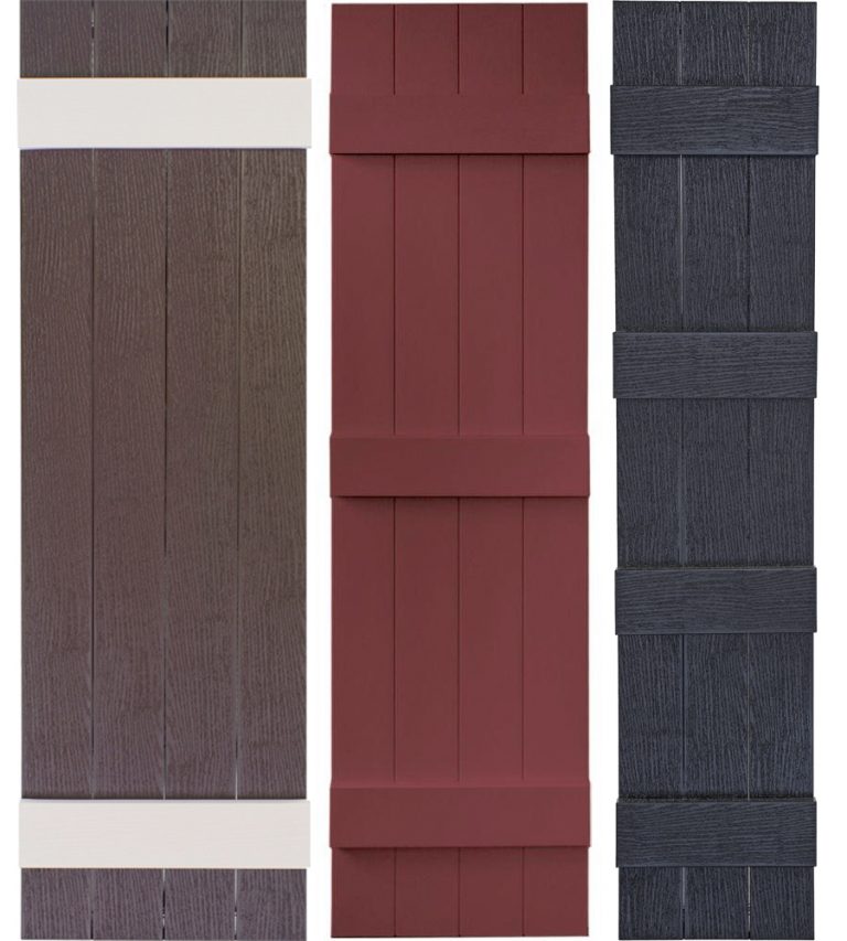 Custom Vinyl Shutters - Shutter Shack